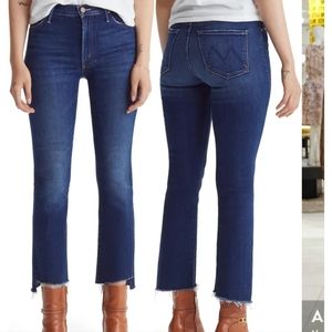 MOTHER INSIDER CROP STEP FRAy